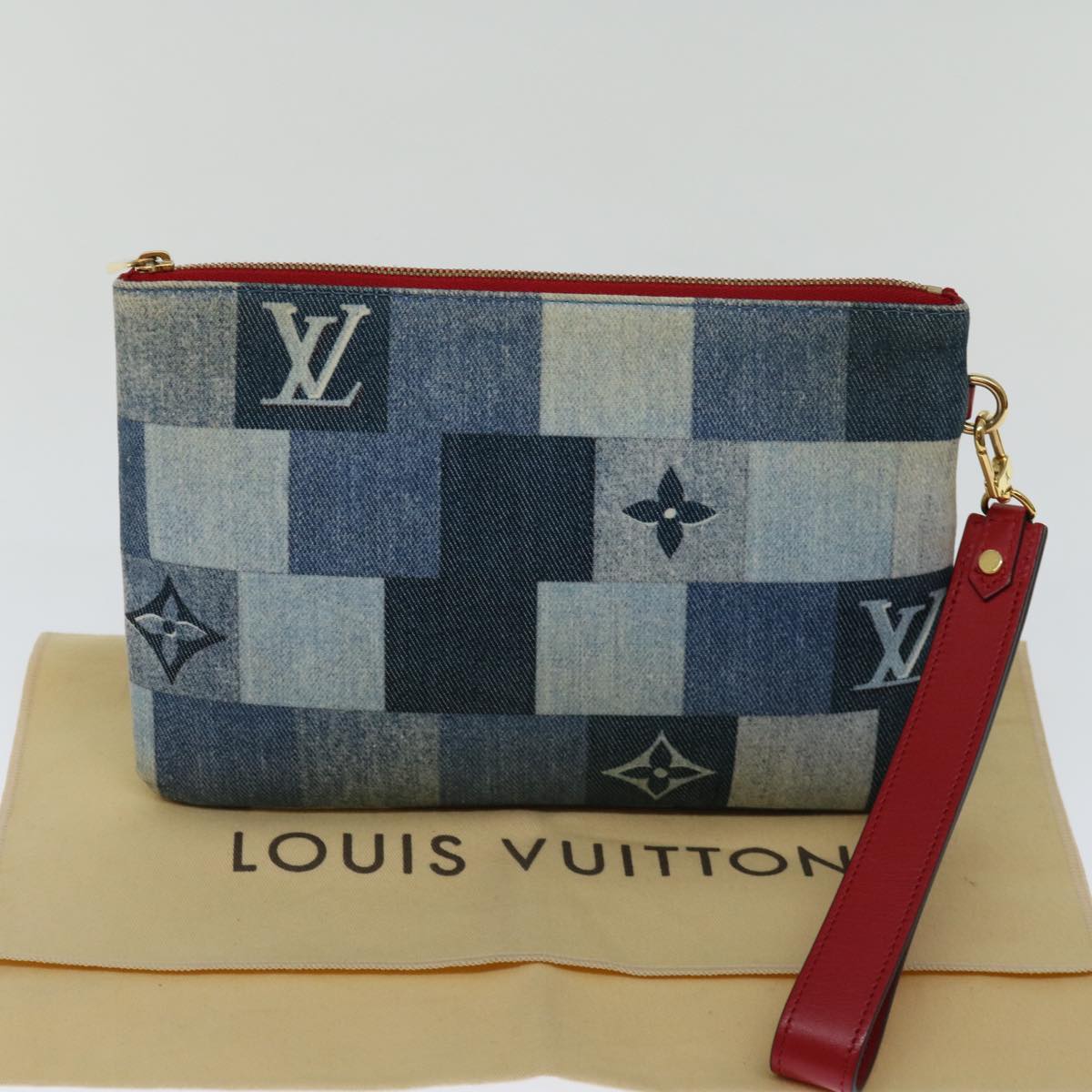 Louis Vuitton Neverfull pouch Clutch