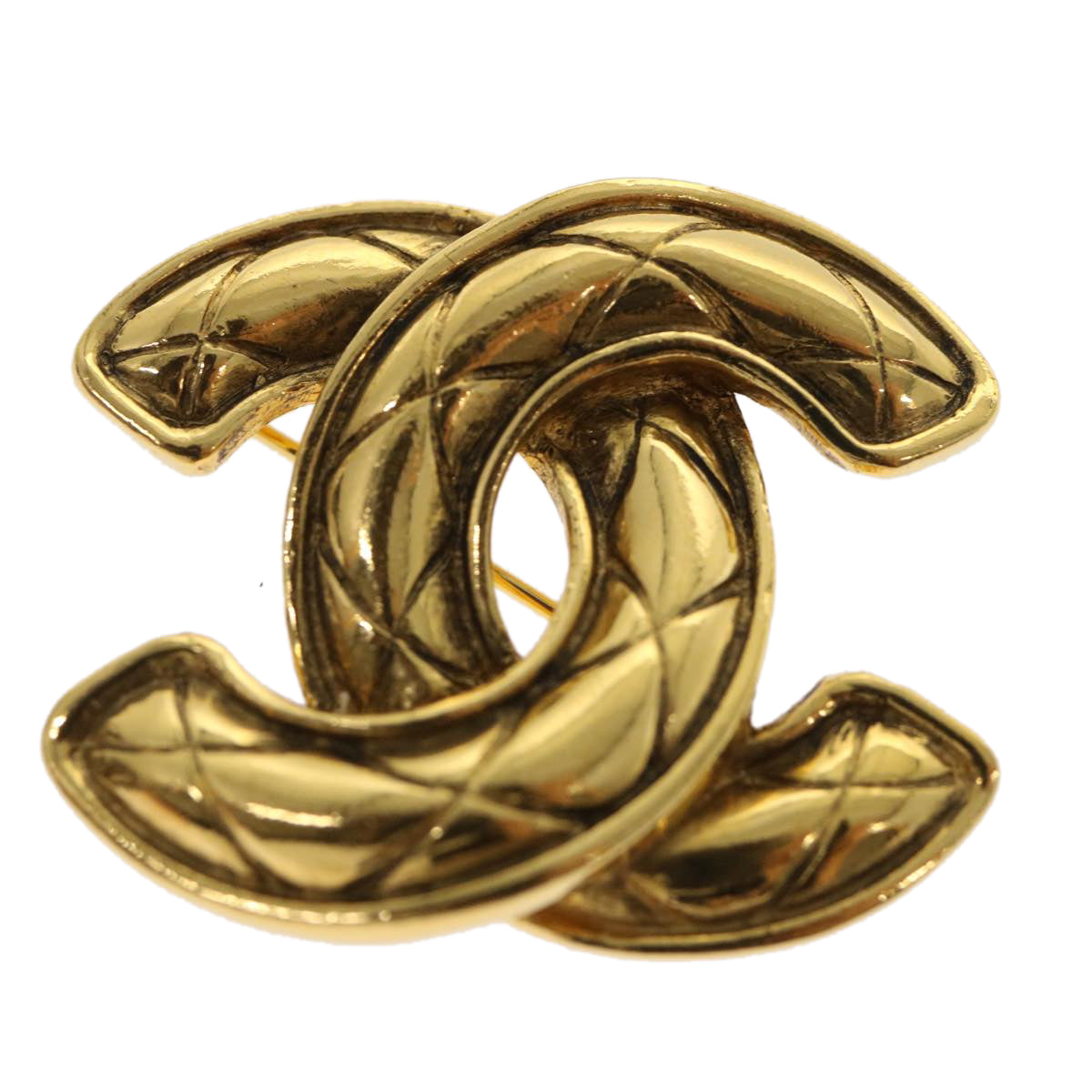 Chanel Matelassé Brooch