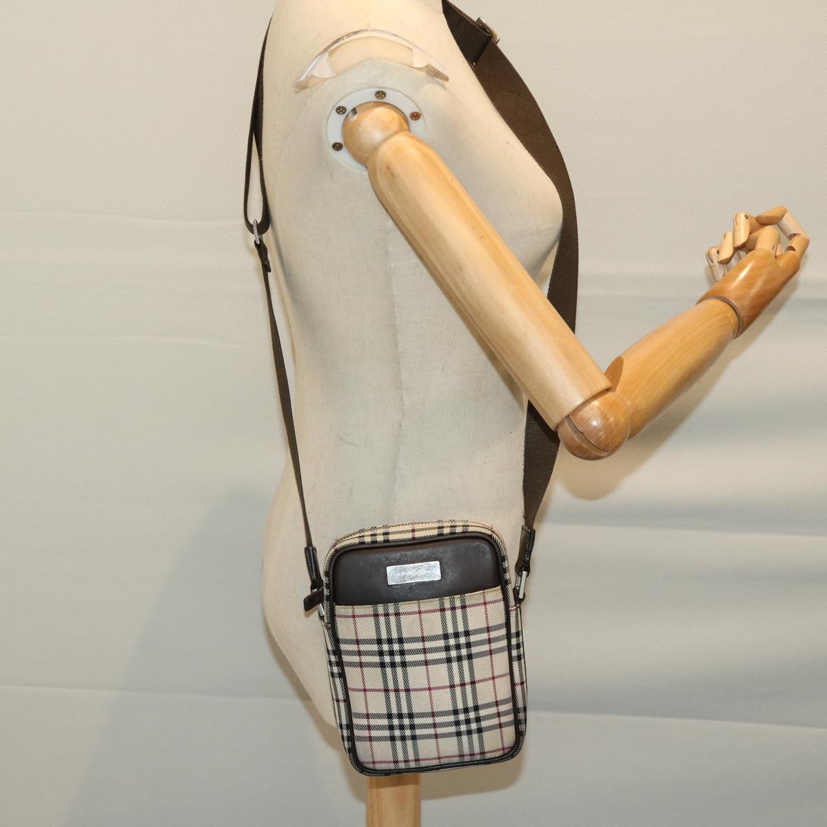 Burberry Nova Check Shoulder Bag