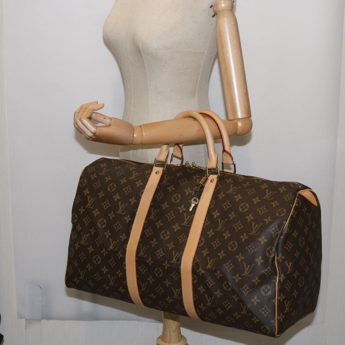 Louis Vuitton Keepall 50 Travel Bag