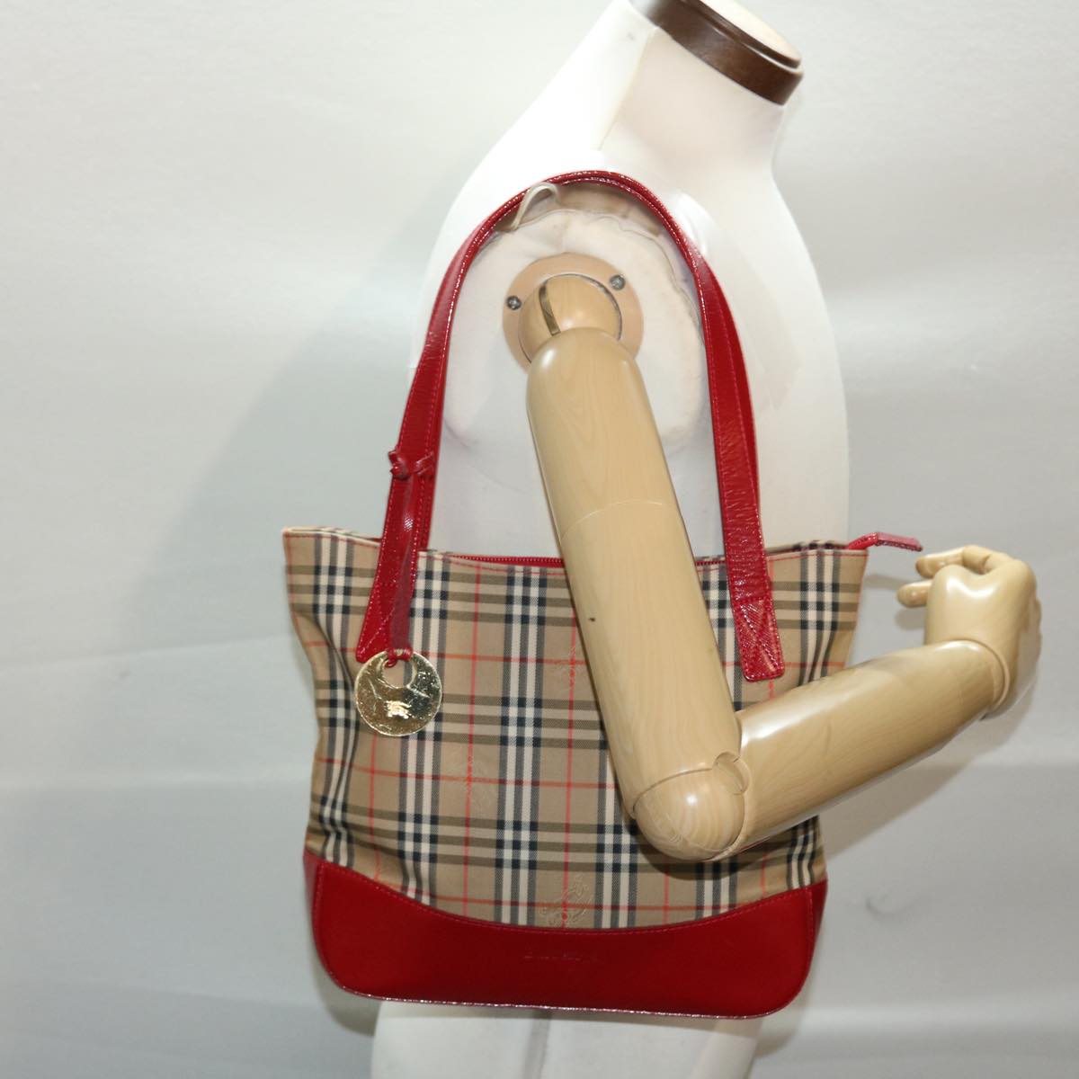 Burberry Haymarket Shoulder Bag