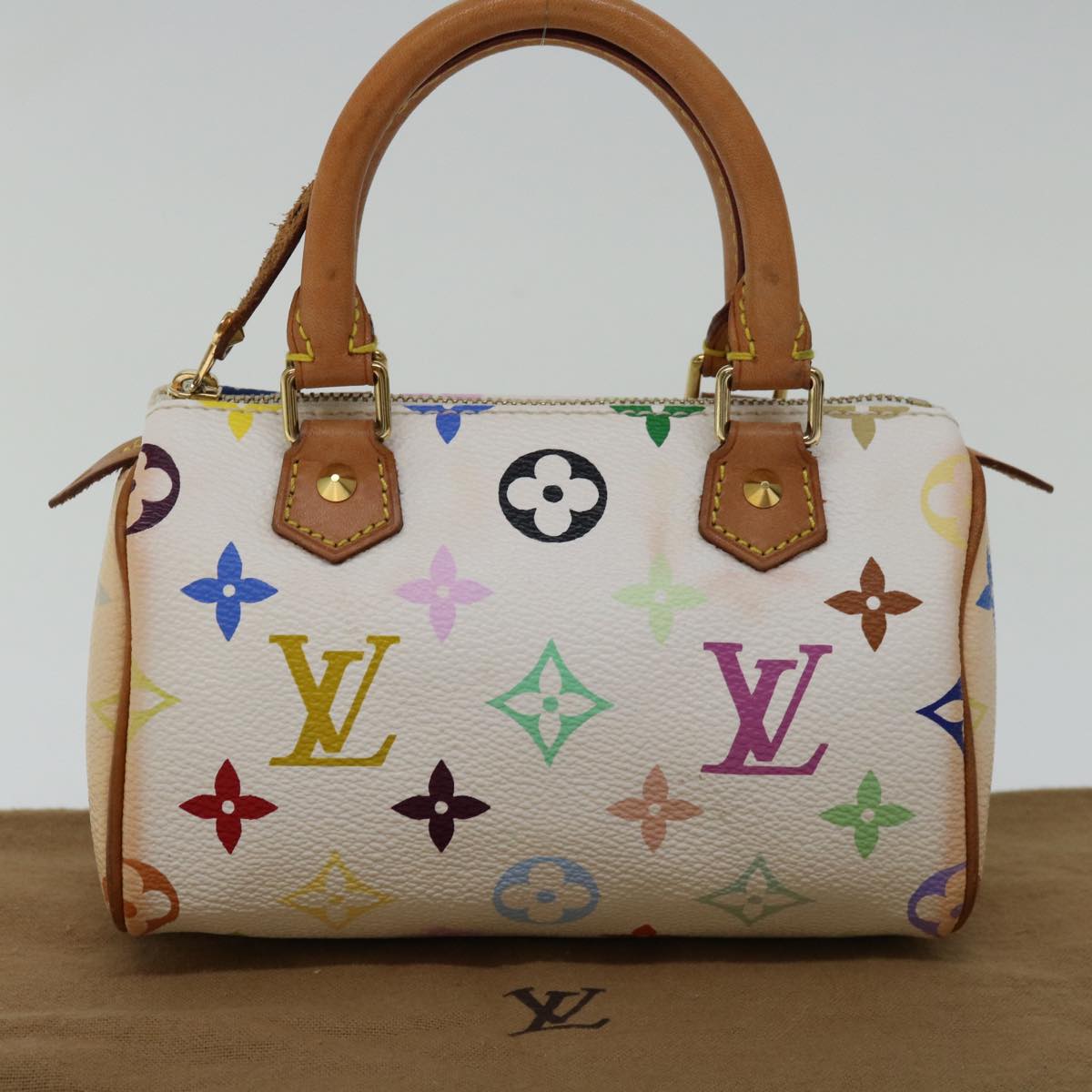 Louis Vuitton Nano Speedy Handbag