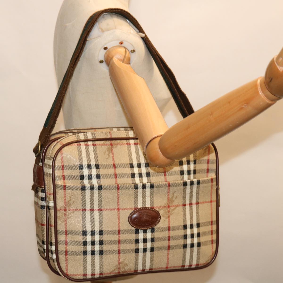 Burberry Nova Check Shoulder Bag