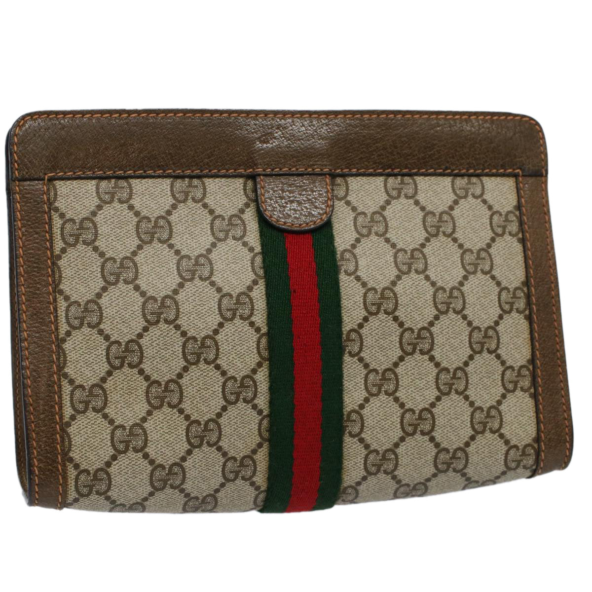 Gucci Web Clutch