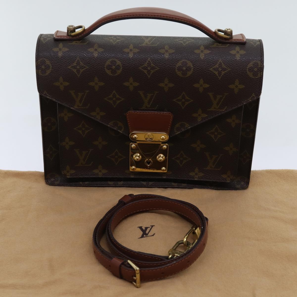 Louis Vuitton Monceau Handbag