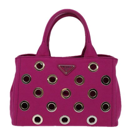 Prada Canapa grommet Handbag