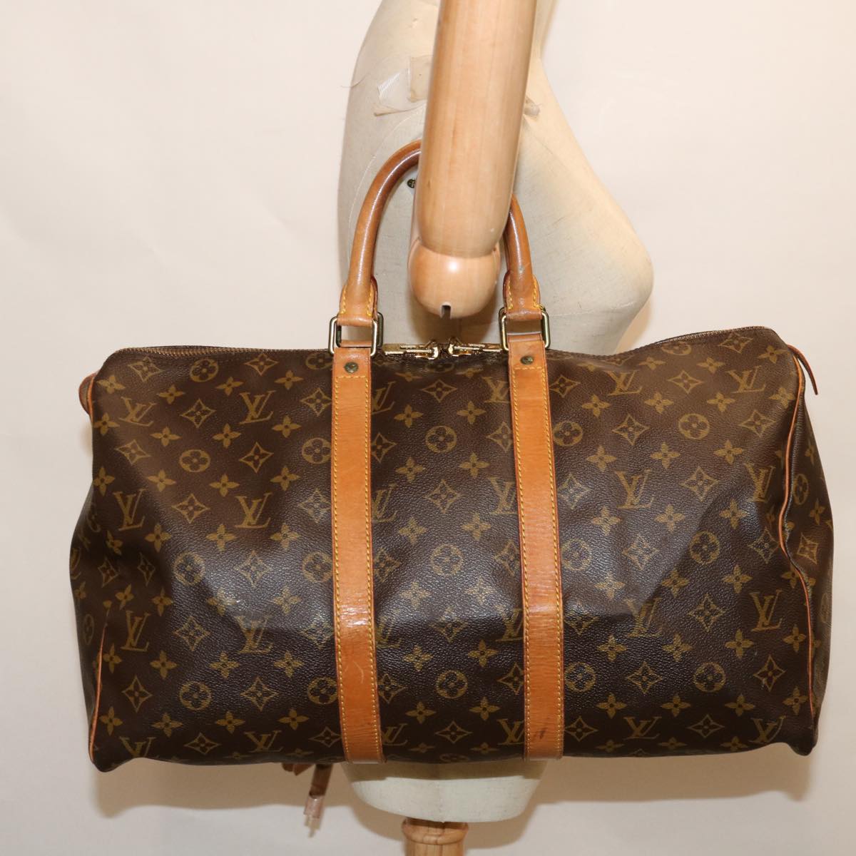 Louis Vuitton Keepall 55 Travel Bag