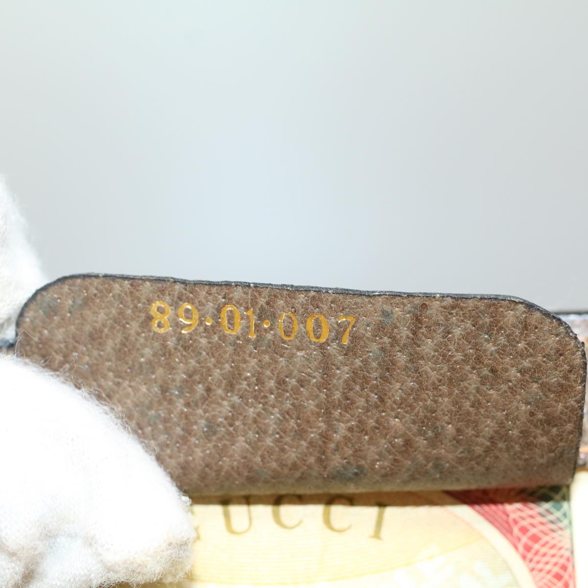 Gucci GG canvas clutch