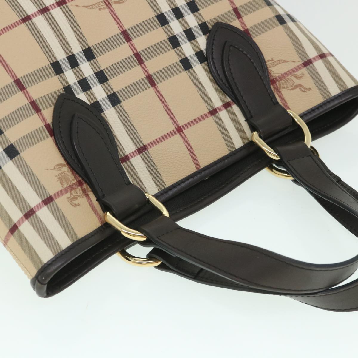 Burberry Haymarket Handbag