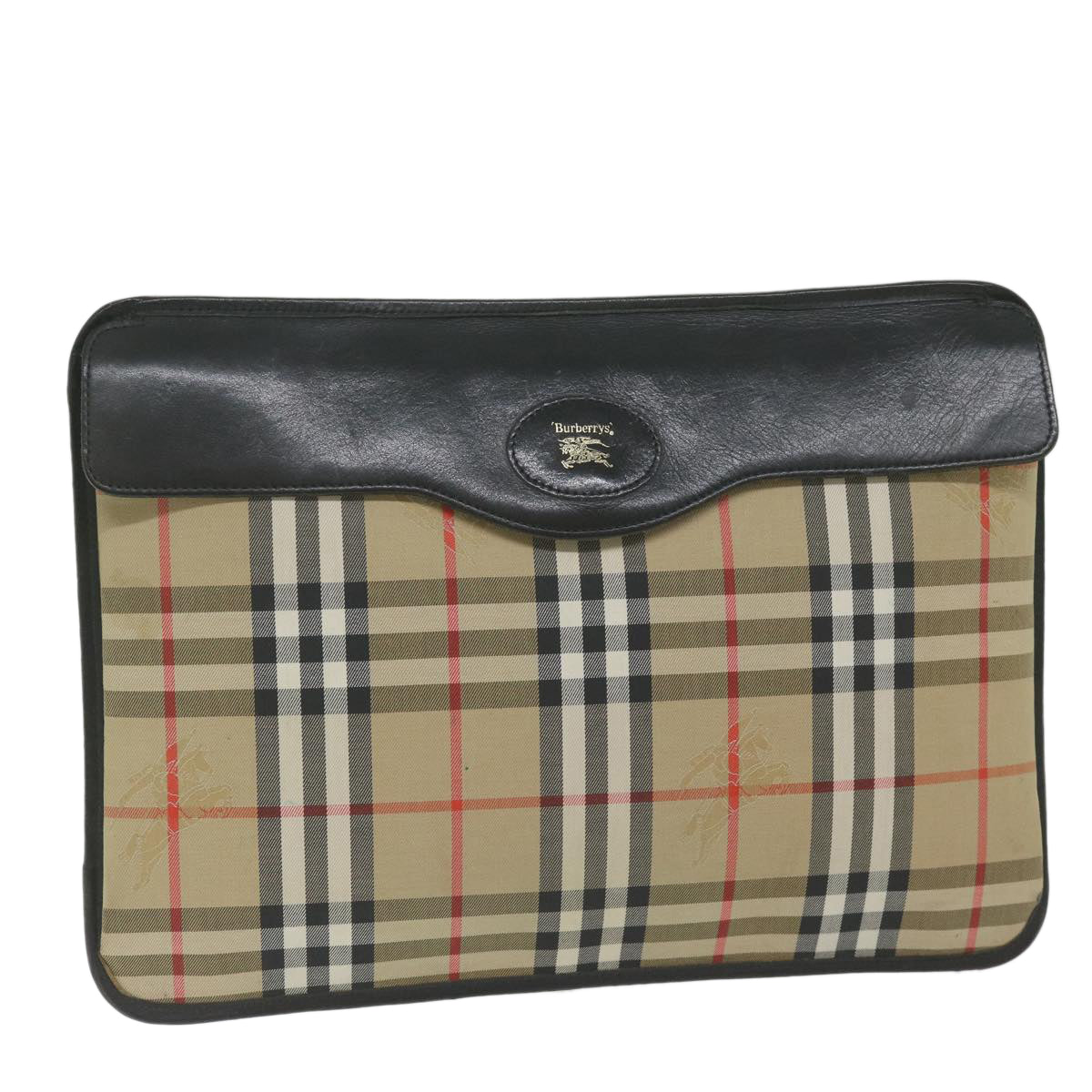 Burberry Haymarket Clutch