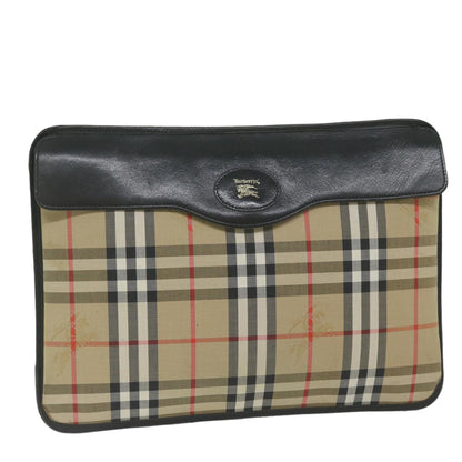 Burberry Haymarket Clutch