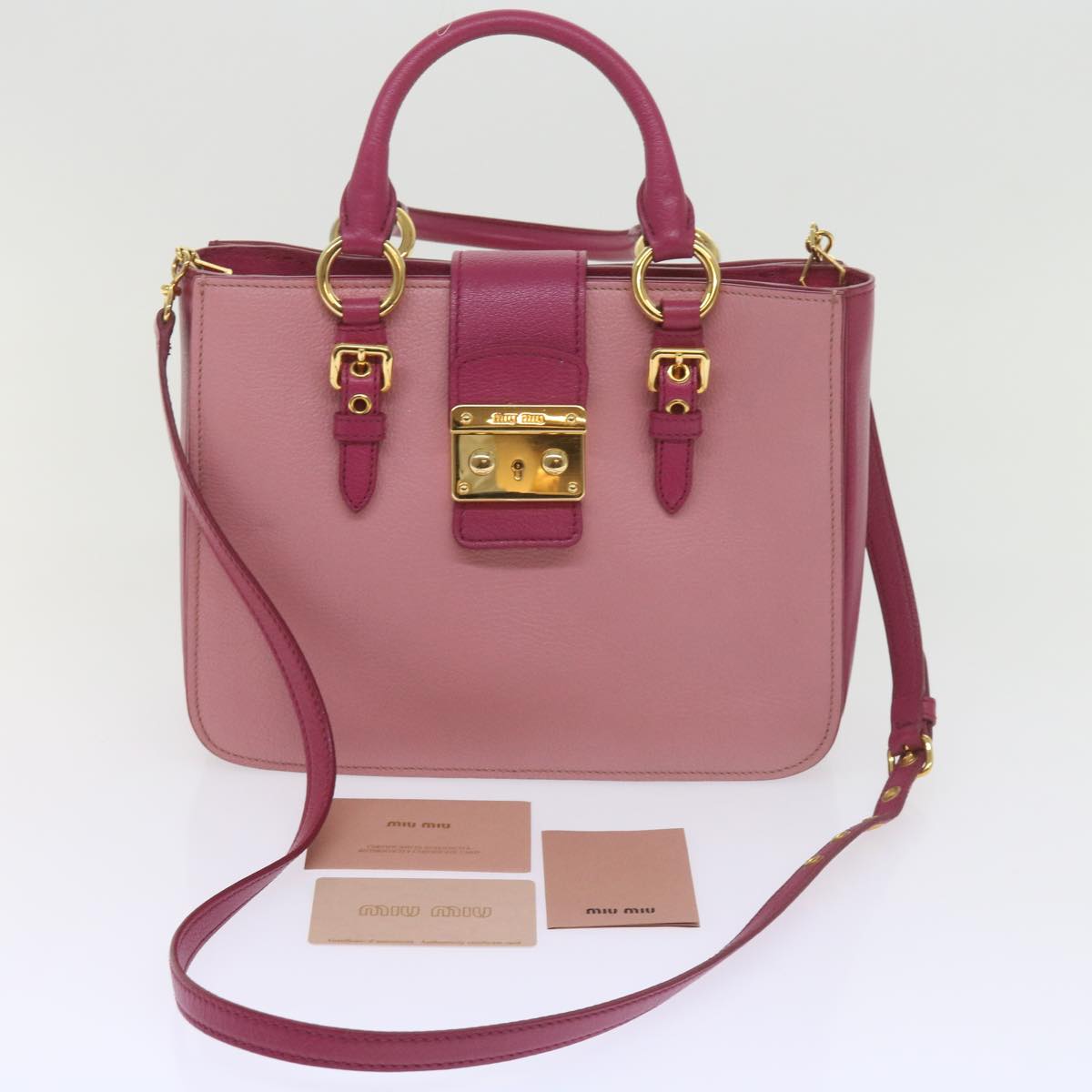 Miu Miu Madras Handbag