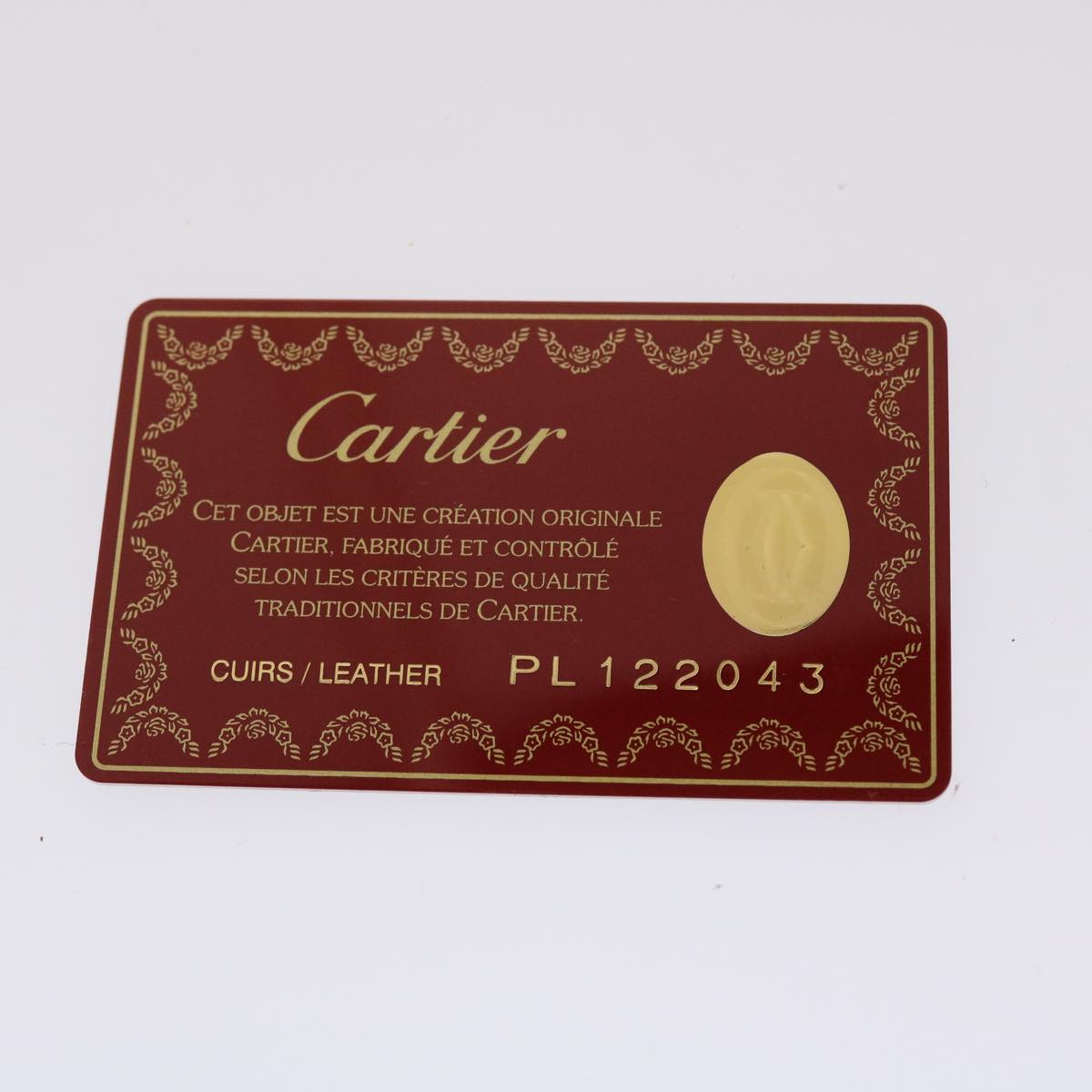 Cartier Must de Cartier Wallet