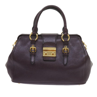 Miu Miu Madras Handbag