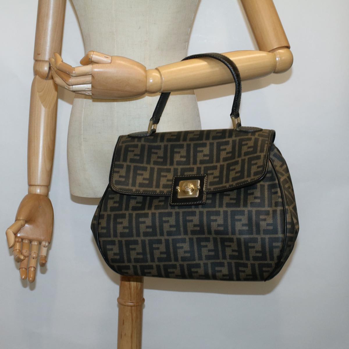 Fendi Zucca Shoulder Bag