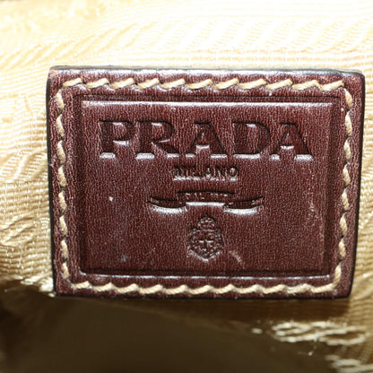 Prada Logo Jacquard Handbag