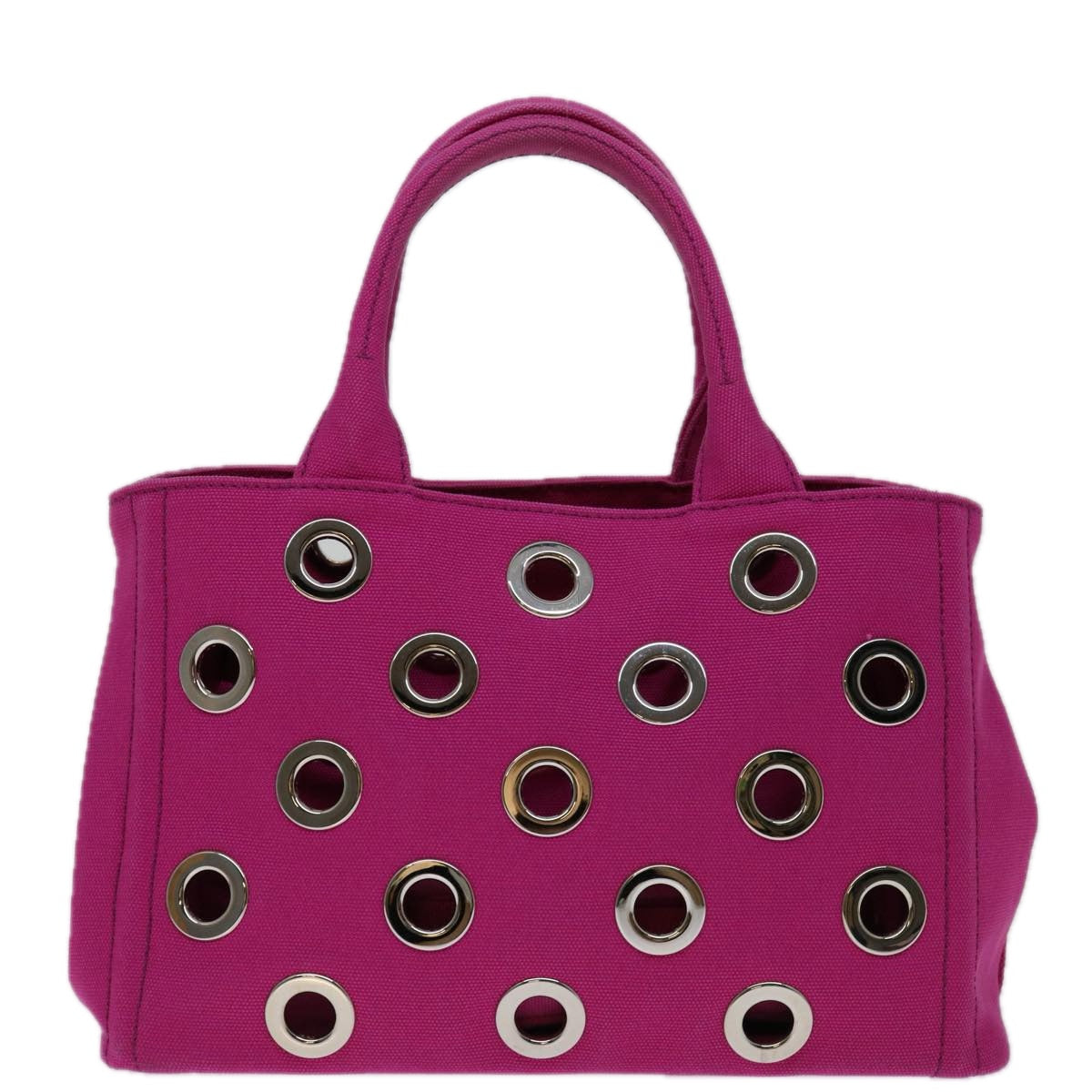 Prada Canapa grommet Handbag