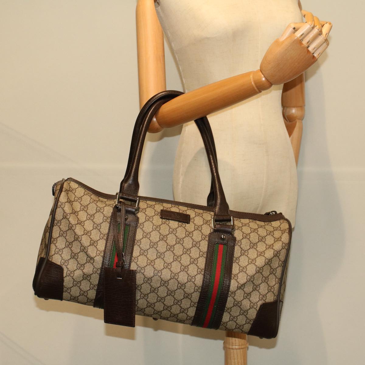 Gucci GG canvas Travel Bag