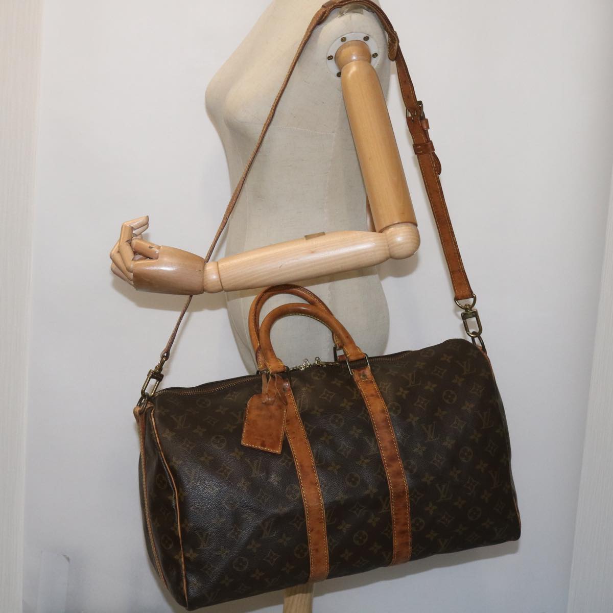 Louis Vuitton Keepall Bandouliere 50 Travel Bag