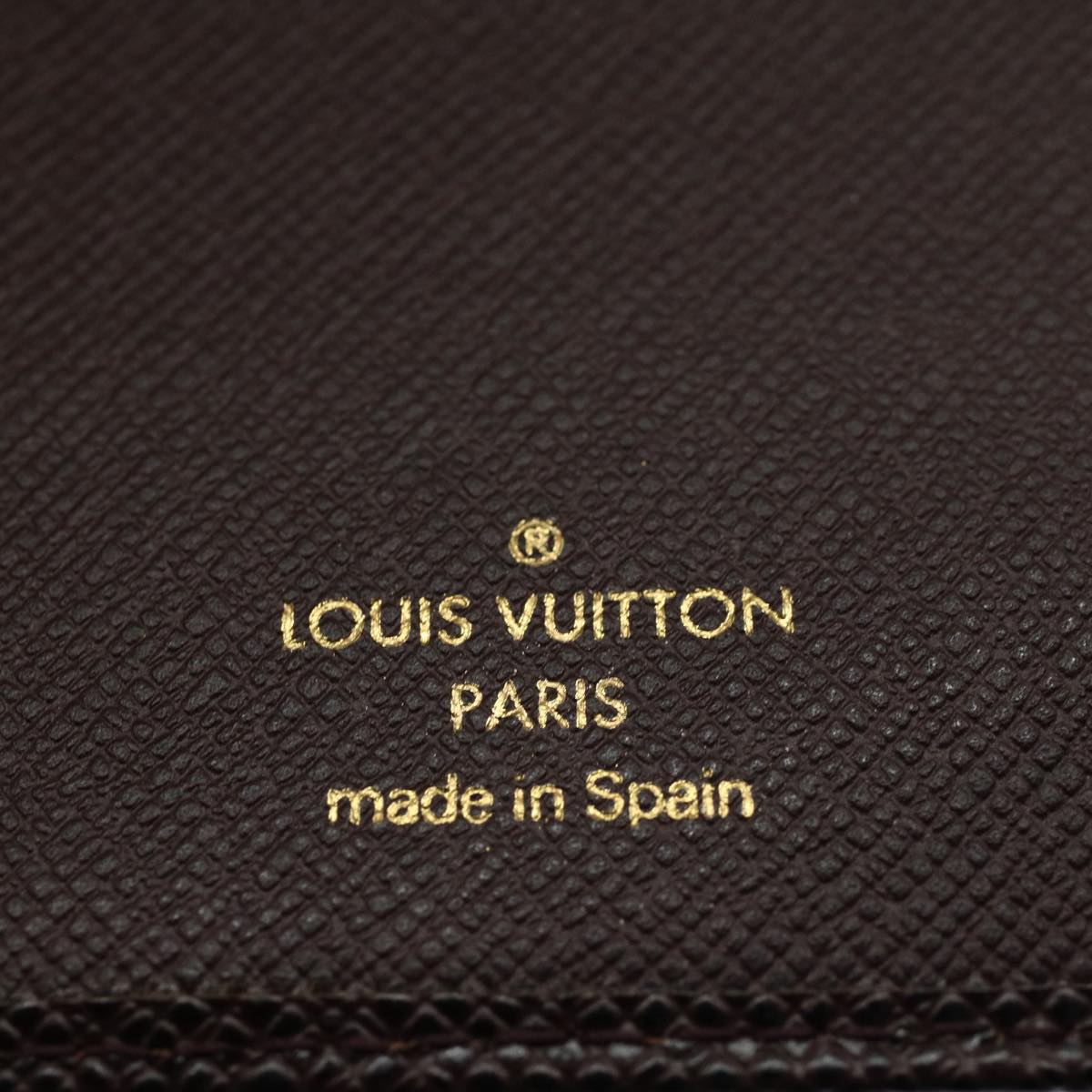 Louis Vuitton Couverture carnet de note Wallet