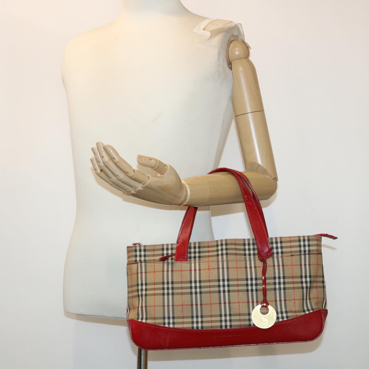 Burberry Haymarket Handbag