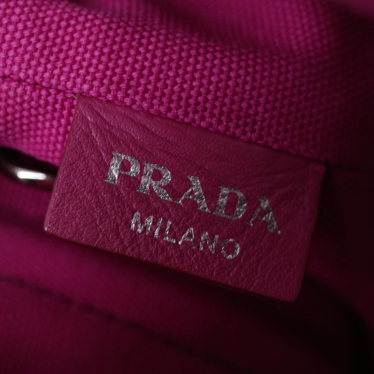 Prada Canapa grommet Handbag