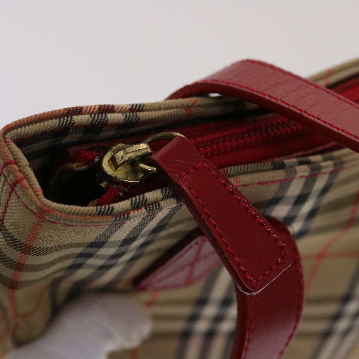 Burberry Haymarket Shoulder Bag