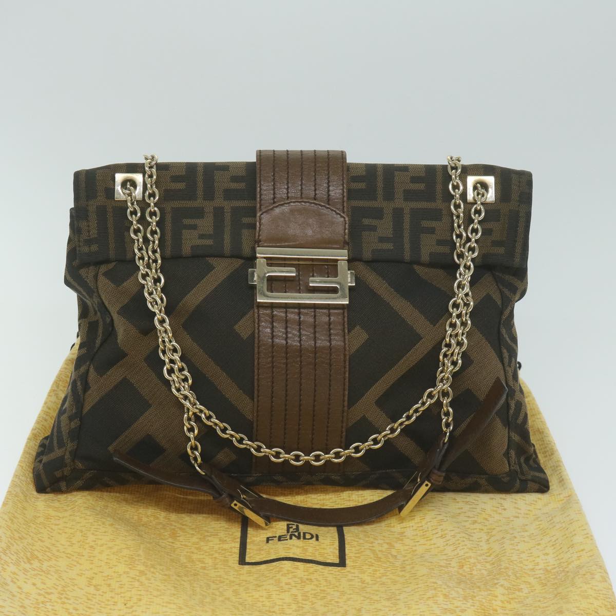 Fendi Zucca Shoulder Bag