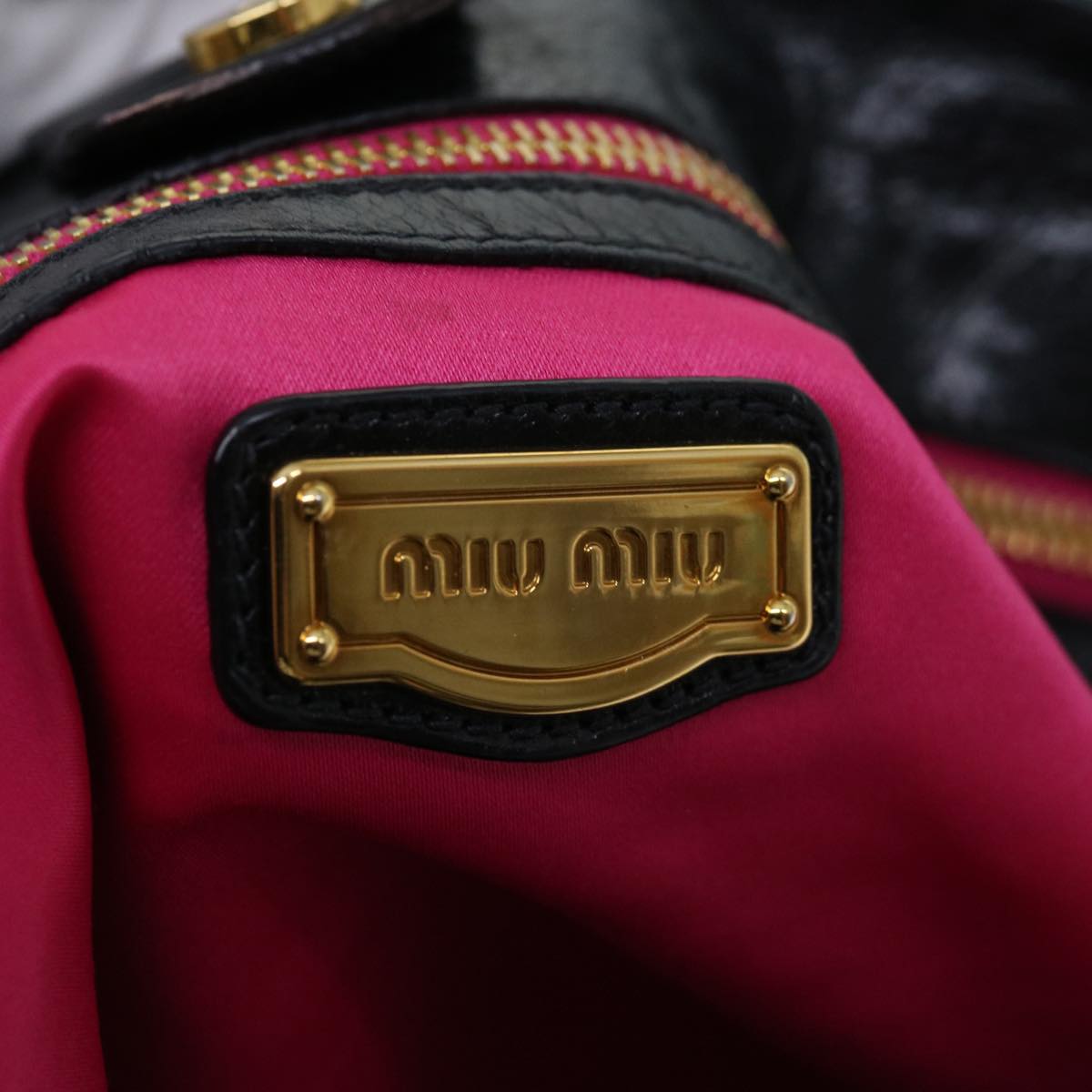 Miu Miu Vitello Tote Bag