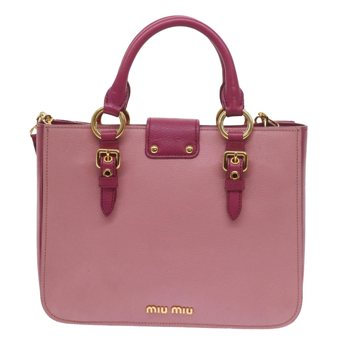 Miu Miu Madras Handbag