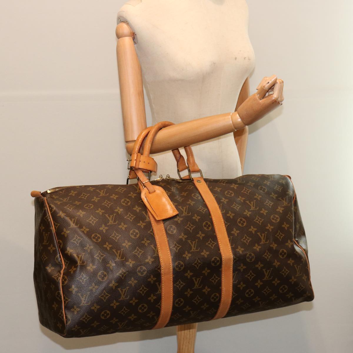 Louis Vuitton Keepall 55 Travel Bag