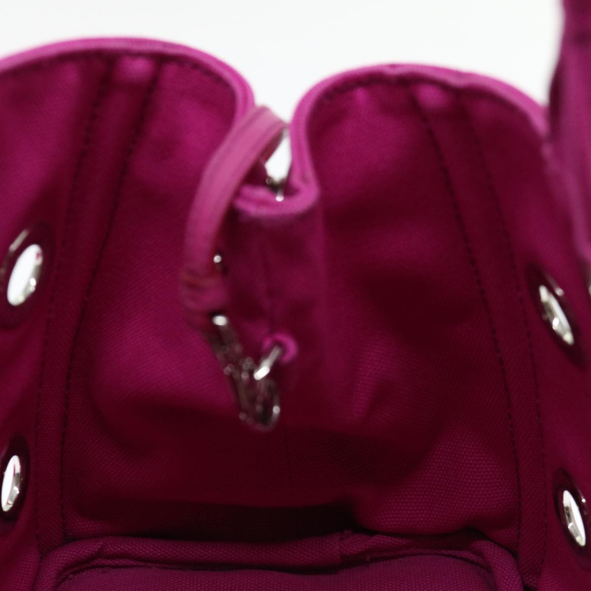 Prada Canapa grommet Handbag