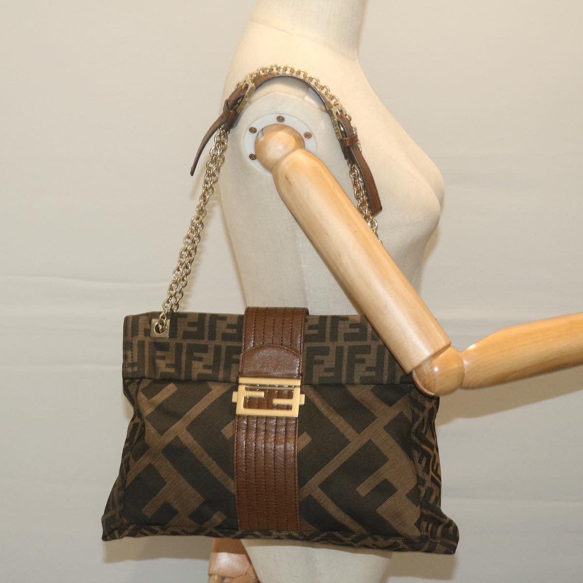 Fendi Zucca Shoulder Bag