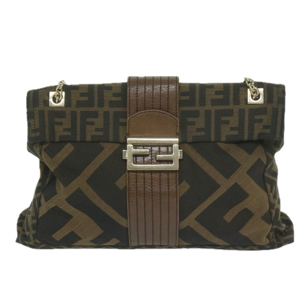 Fendi Zucca Shoulder Bag