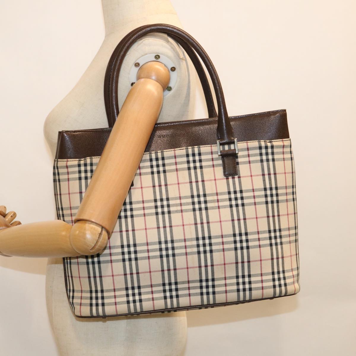 Burberry Nova Check Tote Bag