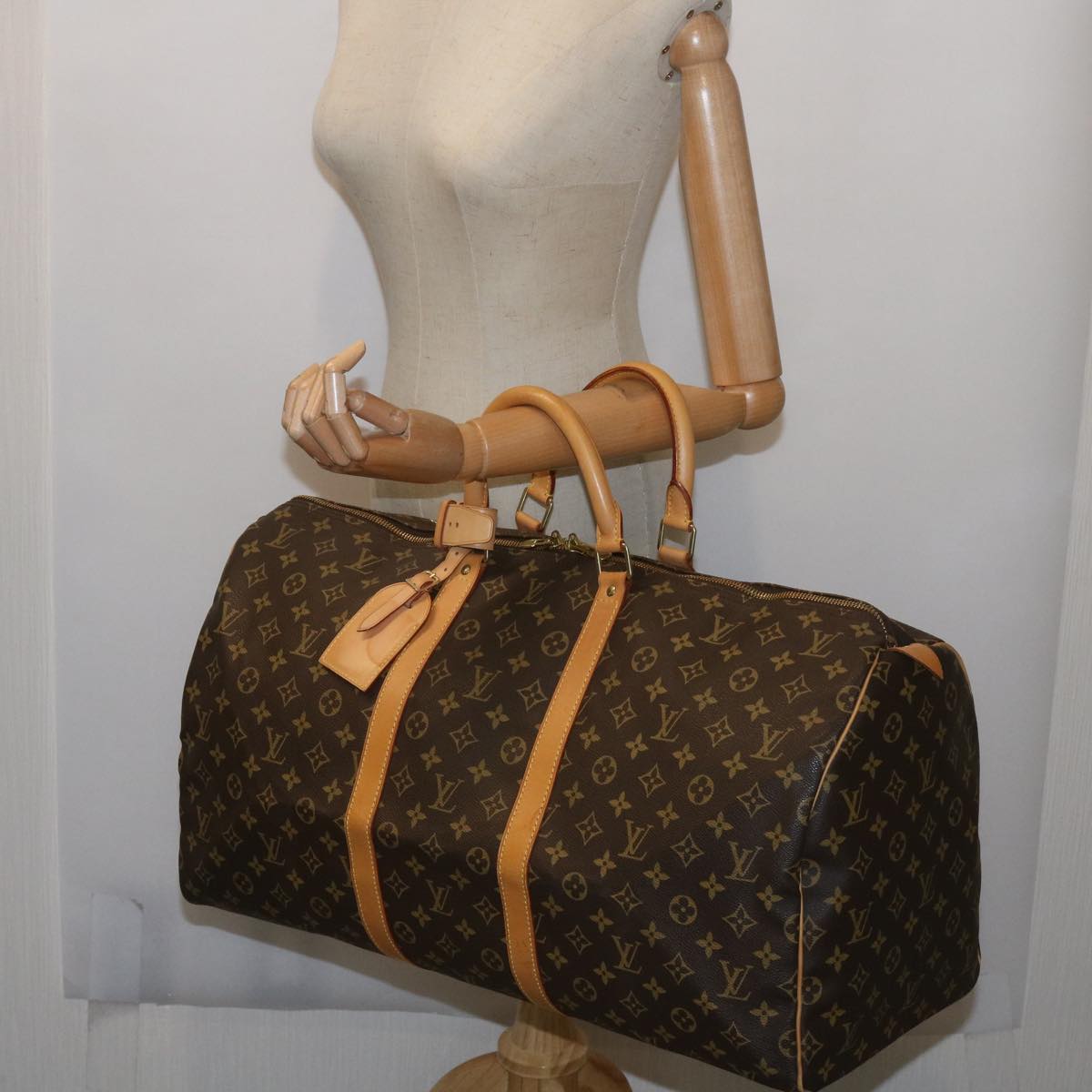 Louis Vuitton Keepall 55 Travel Bag