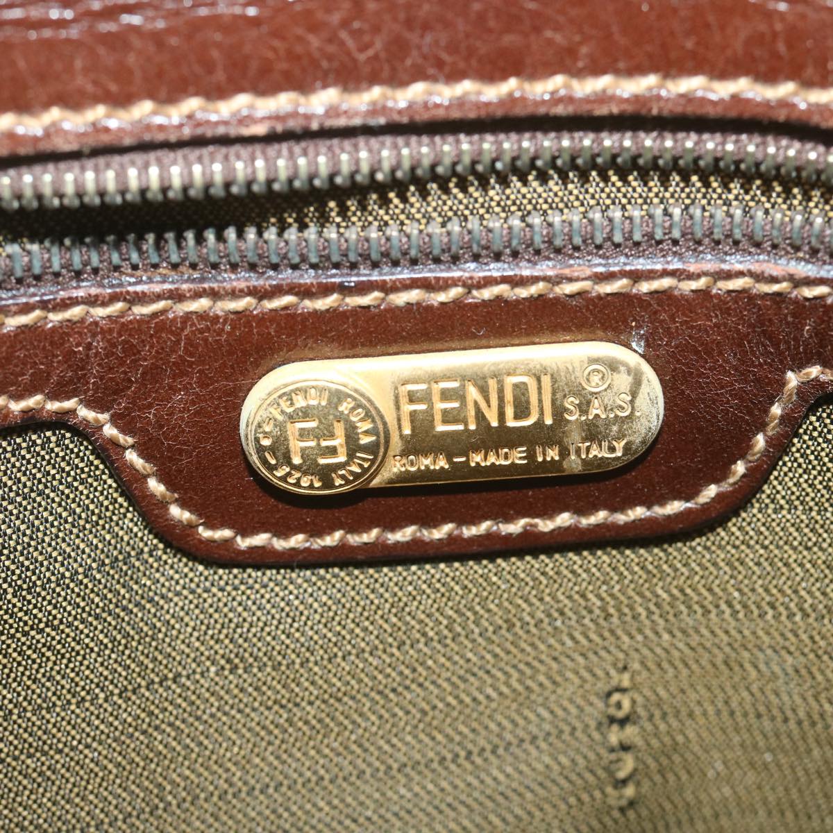 Fendi Zucca Handbag