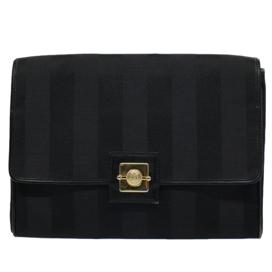 Fendi Pequin Clutch