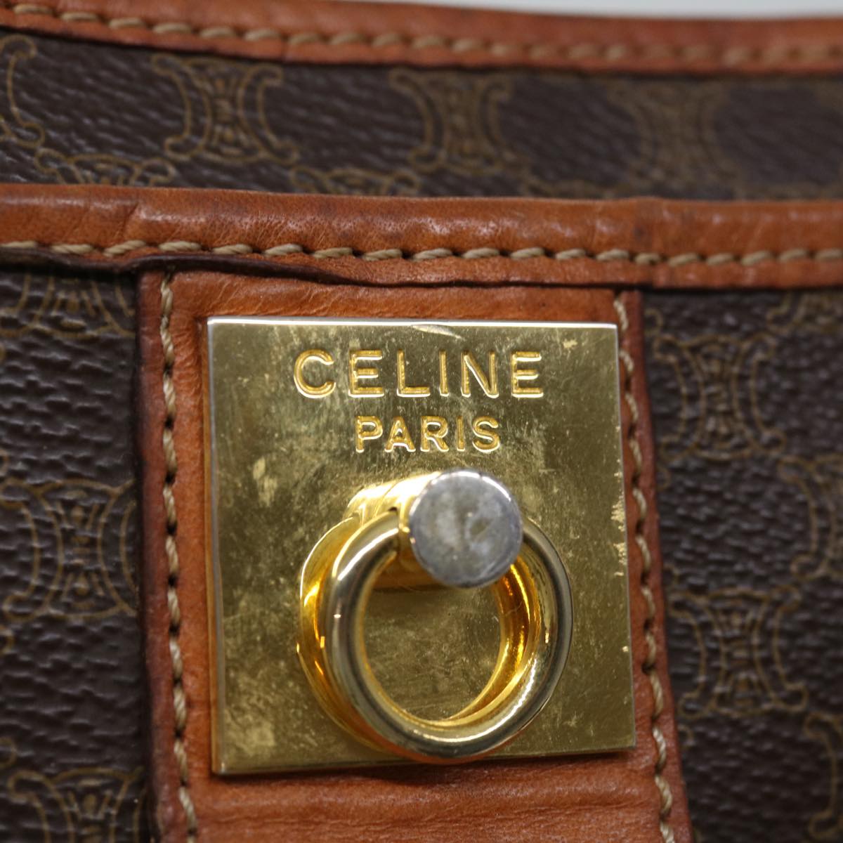 Céline Macadam Clutch