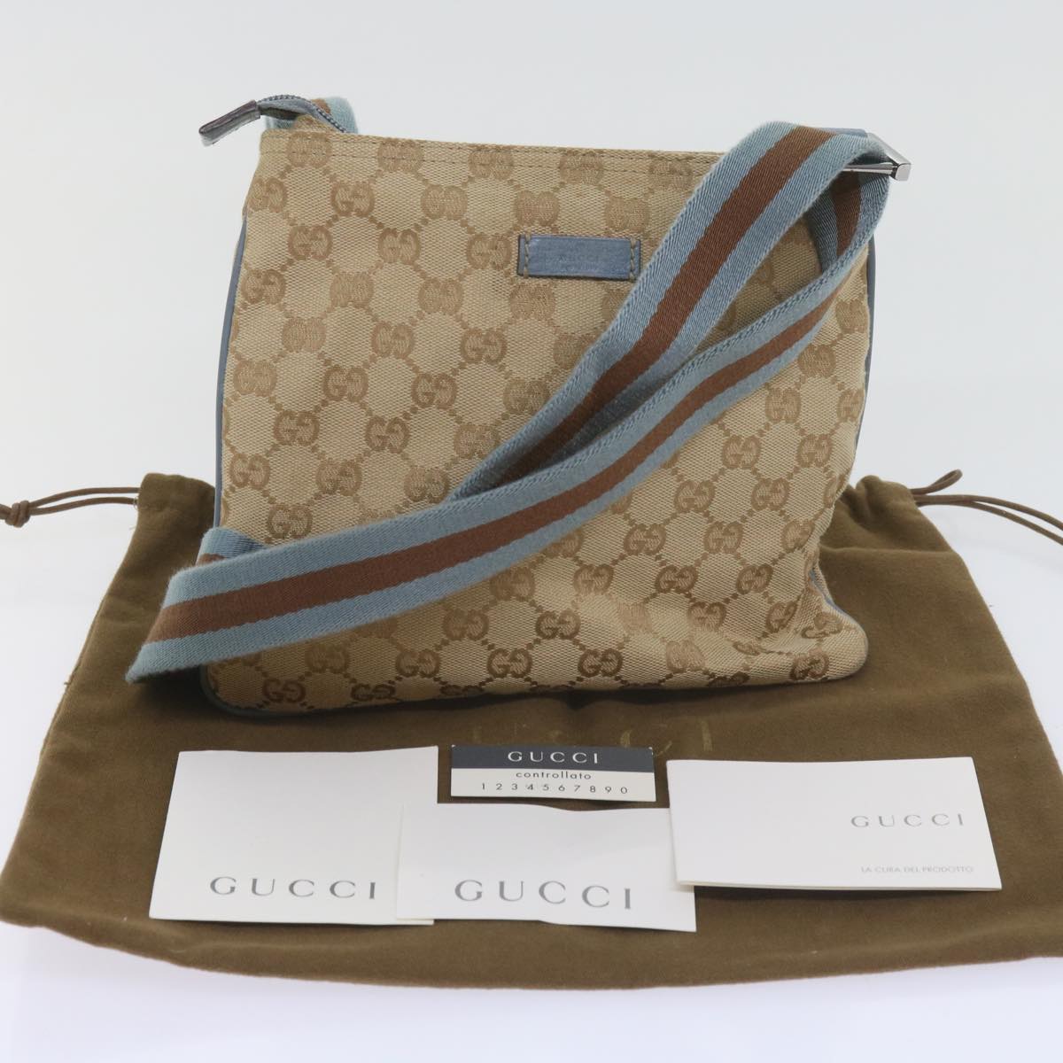 Gucci GG canvas shoulder