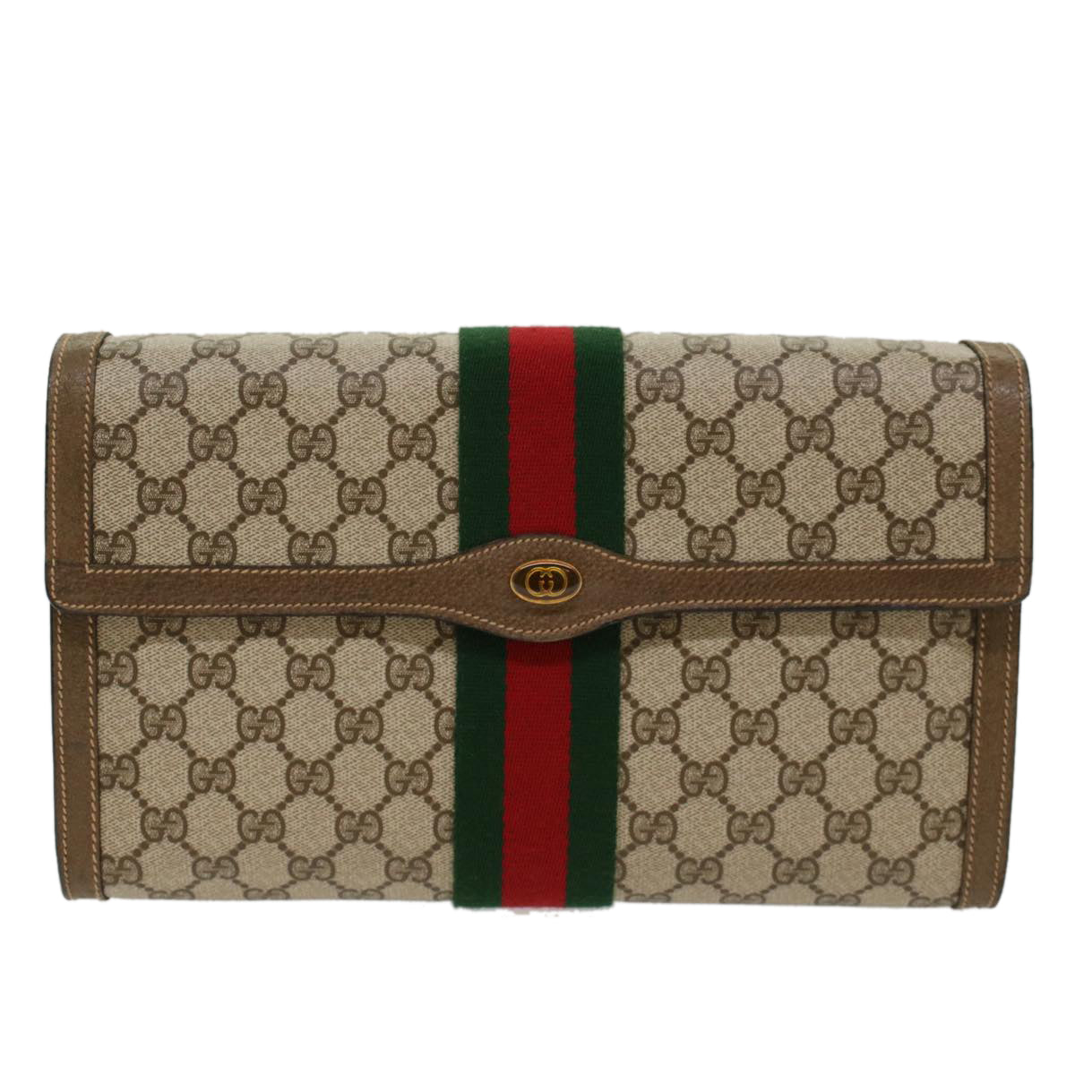 Gucci GG canvas clutch