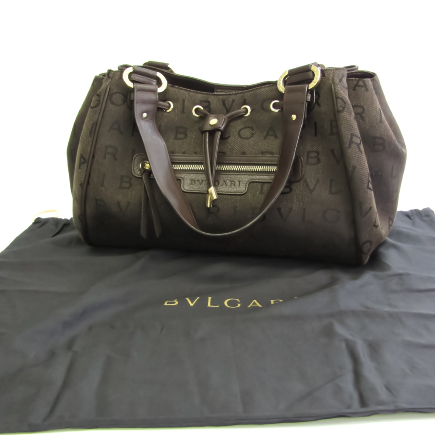 Bulgari Logo mania Tote Bag