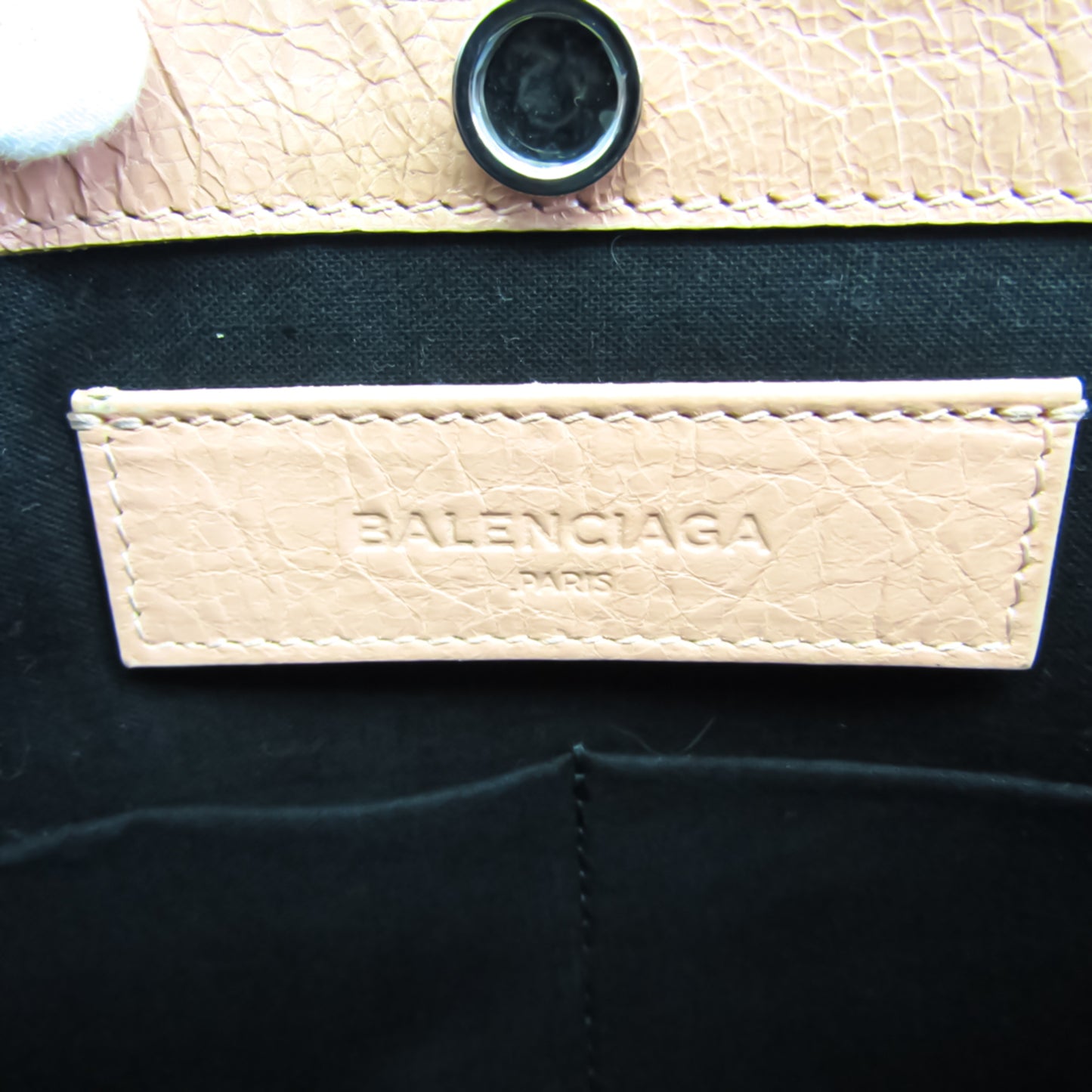 Balenciaga Navy Clutch