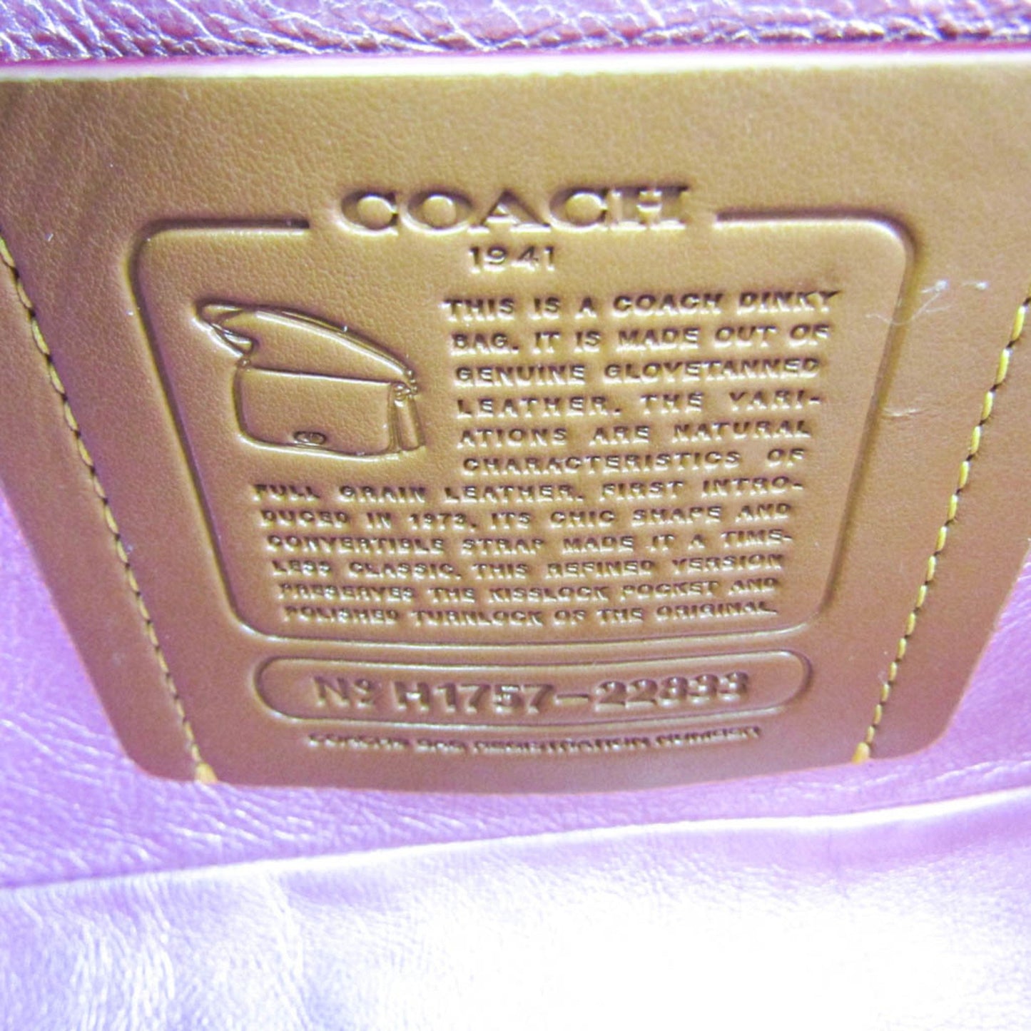 Coach Dinky Shoulder Bag