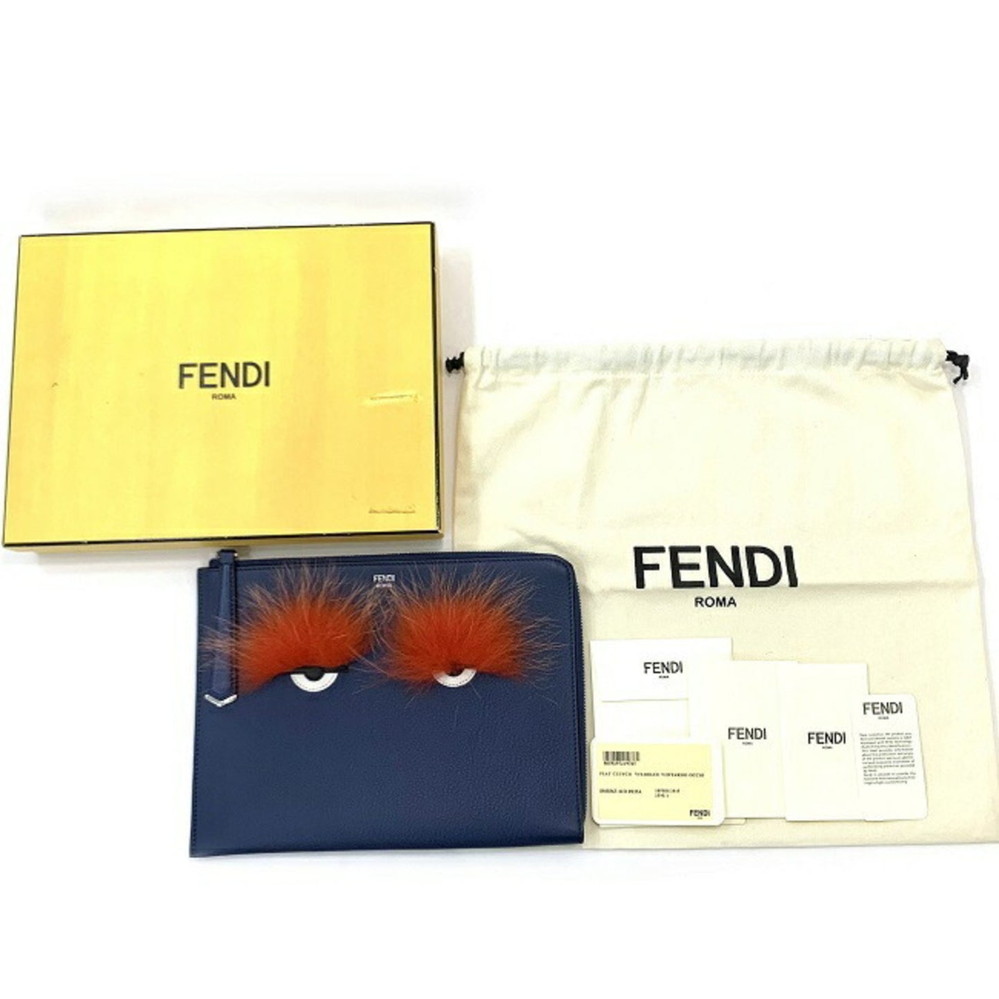 Fendi Monster Clutch