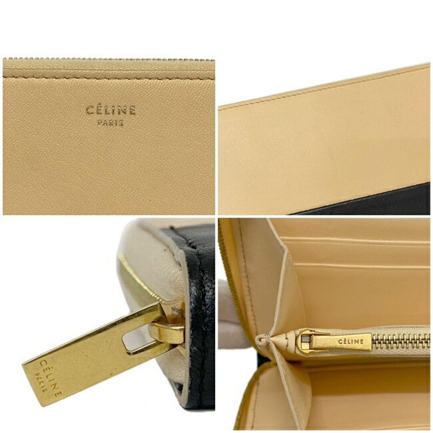 Céline Zip Around Wallet