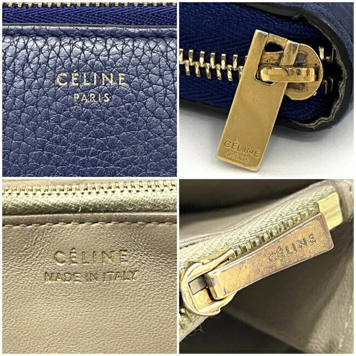 Céline Zip Around Wallet