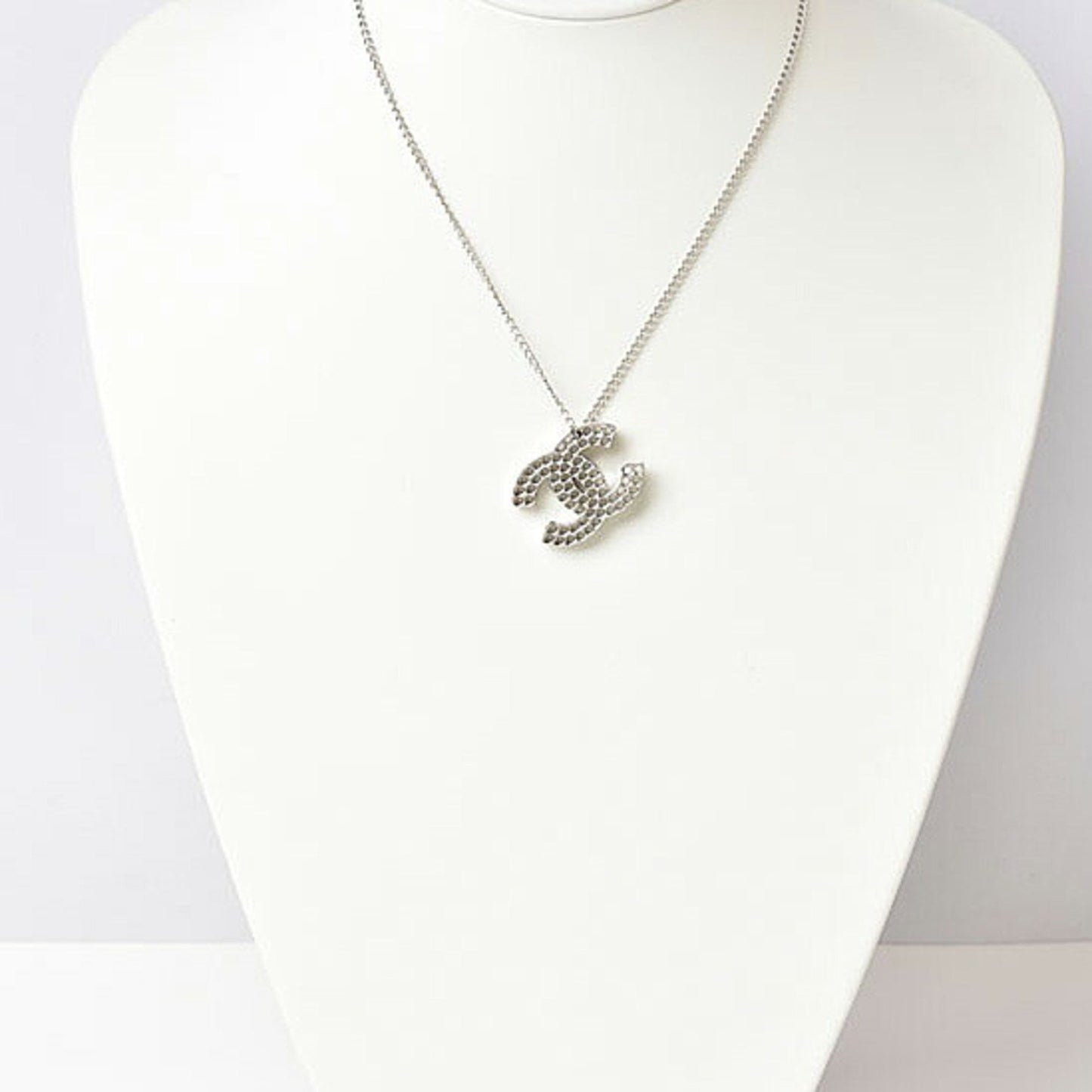 Chanel Logo CC Necklace