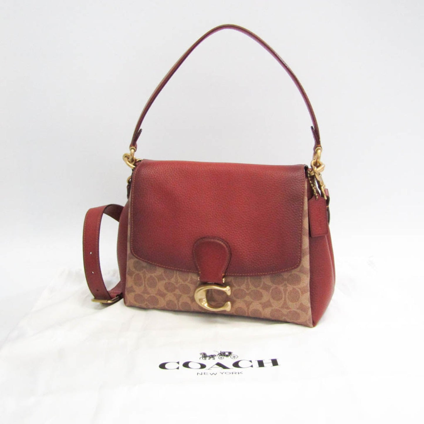 Coach Signature Shopper Bag