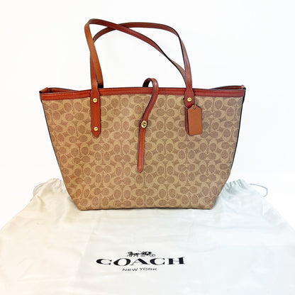 Coach Signature Tote Bag